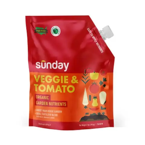 Sunday GF2005 Plant Fertilizer Organic Tomatoes 5-4-4 2 lb