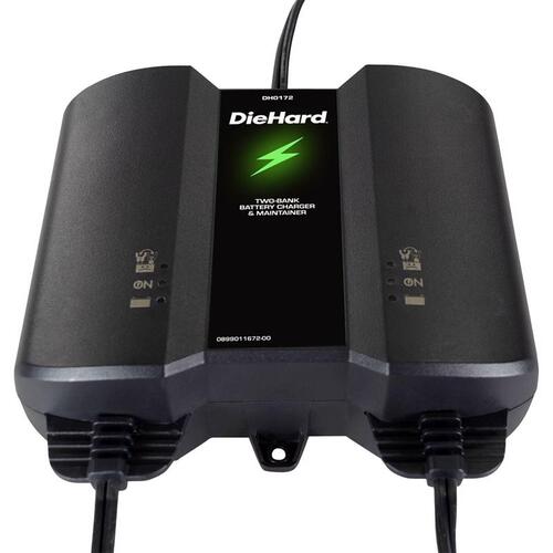 DieHard DH0172 Battery Charger/Maintainer Automatic 12 V 4 amps Black