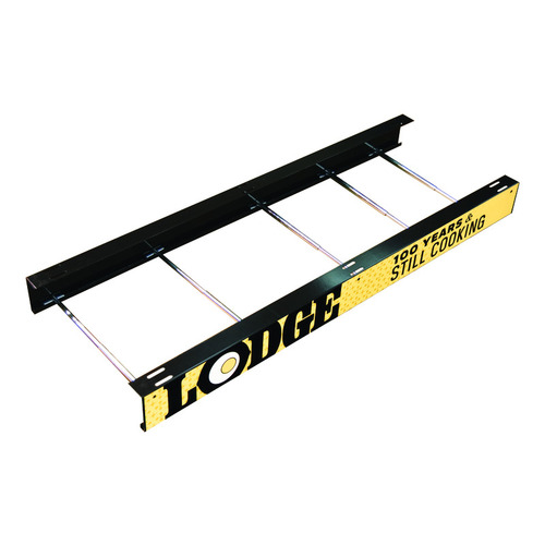 J-Hook Shelf Displayer 48" Black Steel Black