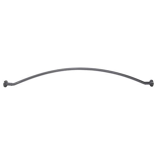 Curved Shower Rod Satin Nickel