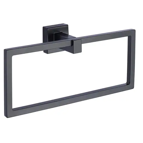 Towel Ring Matte Black