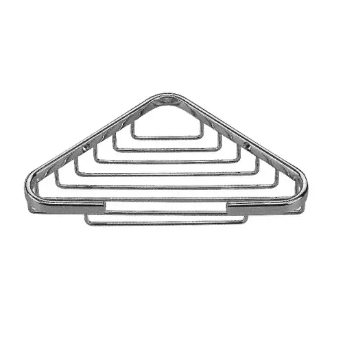 Small Corner Basket Polished Chrome