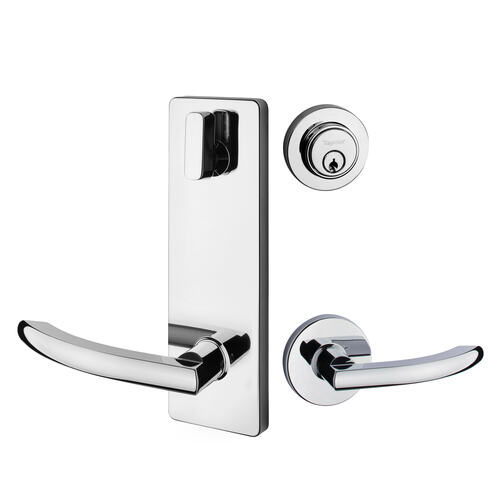 TAYMOR 30-INTRD66PC Round Rose Interconnected Lock Polished Chrome