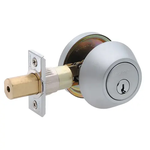 Commercial Grade 2 Deadbolt Satin Chrome