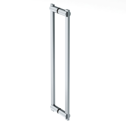 Double Shower Door Handle Polished Chrome