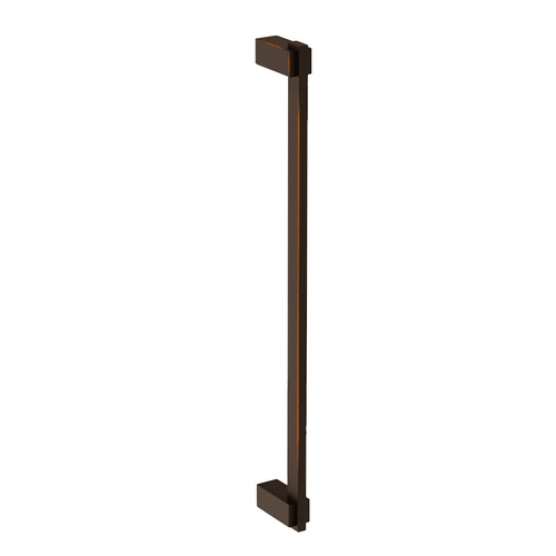 Single Shower Door Handle Dark Bronze