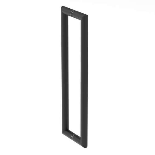 TAYMOR 10-2218X18BLK Double Shower Door Handle Matte Black