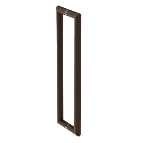 TAYMOR 10-2218X18DB Double Shower Door Handle Dark Bronze