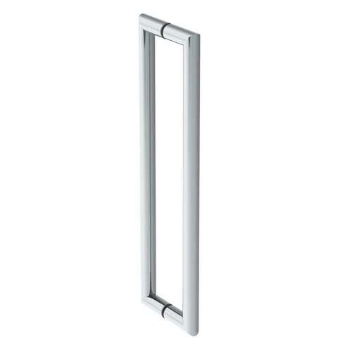 TAYMOR 10-2218X18PC Double Shower Door Handle Polished Chrome