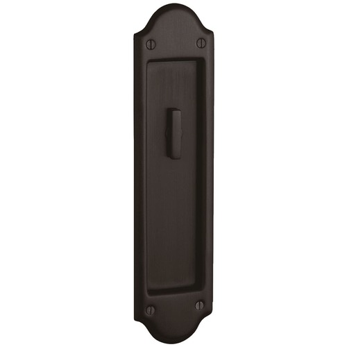 Boulder Trim Cut for Turn Sliding Door Lock Venetian Bronze Finish