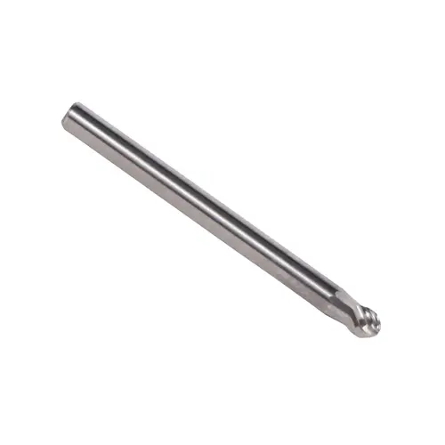 Cone 14 Taper Carbide Bur 2" Overall 1/8" Shank Uncoated (Bright)