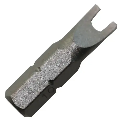 Brixwell IB05SP10 #10 SPANNER INSERT BIT 1/4 HEX SHANK #10 Size 1" Overall Uncoated (Bright)