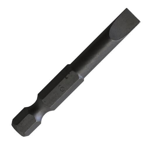 5 mm SLOTTED POWER BIT 5mm Size Uncoated (Bright)