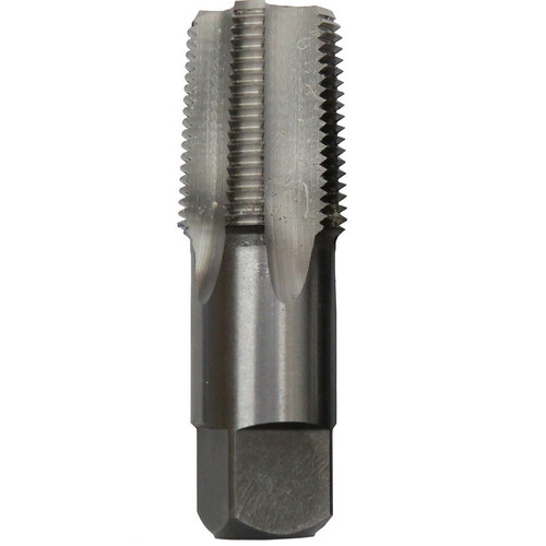 NPT HSS 5 Flute Pipe Tap 3-1/4" Overall Uncoated (Bright)