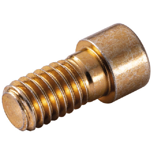 Connecting screw, Lamello Cabineo X 8.00 mm 5.50 mm Steel, Cabineo 8. M6, brass, 500 pcs Yellow zinc plated