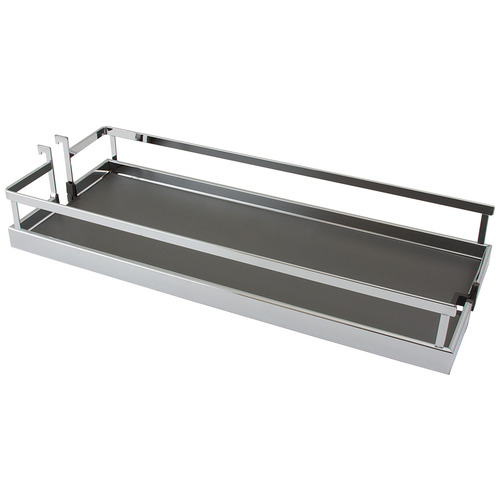 Tray Set, Dispensa 432 x 518 x 105 mm 17" 20 3/4" For Pantry Pull-Out & Base Pull-Out II, Chrome/Anthracite, width 17", 2 trays Shelf: Anthracite; Surround: Chrome