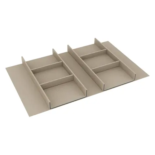 Tie & Belt Organizer, TAG Contour Drawer Organizer Kits 22 1/2" For 24" wide drawers, oyster Oyster