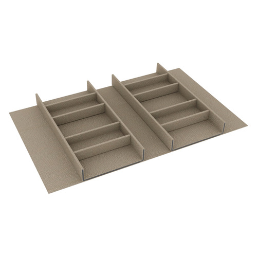 Sunglass Organizer, TAG Contour Drawer Organizer Kits 22 1/2" For 24" wide drawers, pewter Pewter