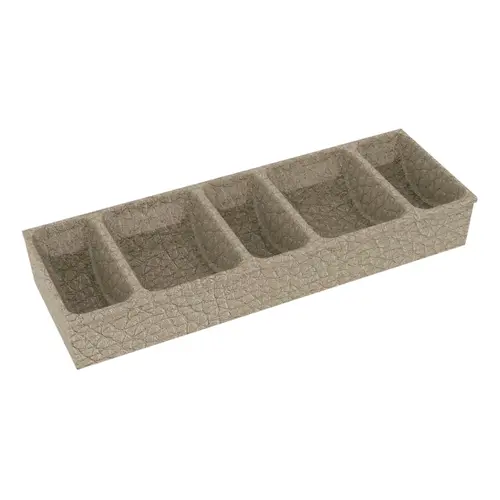 Earring Tray, TAG Contour Drawer Organizer Kits Accessories pewter Pewter