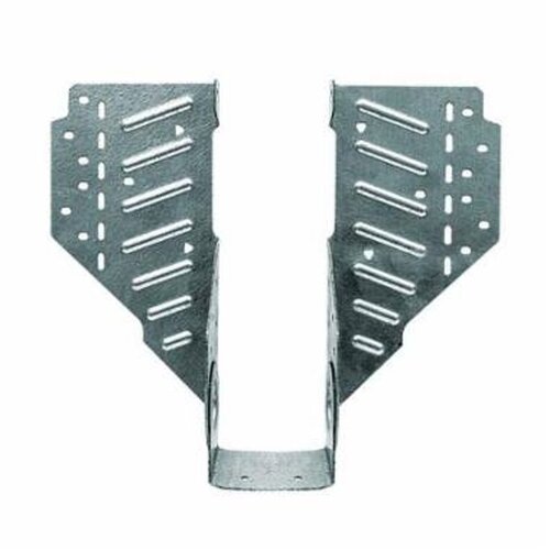 LSSR Series Slopeable/Skewable Rafter Hanger, 5-3/8 in H, 1-9/16 in W, 1-1/2 in, ZMAX - pack of 20