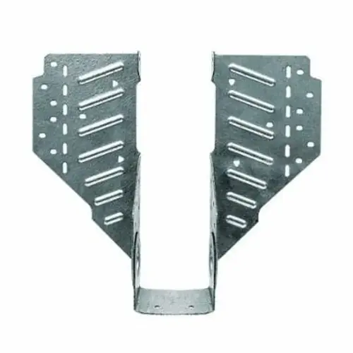 LSSR Series Slopeable/Skewable Rafter Hanger, 5-3/8 in H, 1-9/16 in W, 1-1/2 in, ZMAX