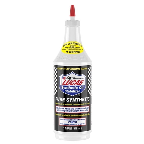 Lucas Oil Products 20250120 Synthetic Oil Stabilizer - 1 Qt Bottle