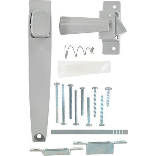 Screen Door Push Button Latch - Aluminum