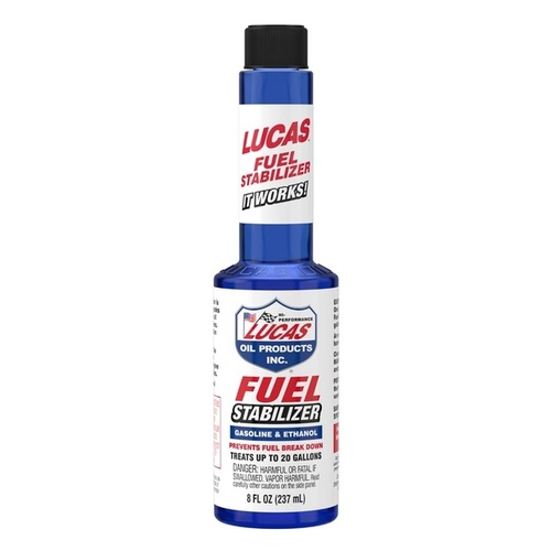 Lucas Fuel Stabilizer - 8 oz Bottle