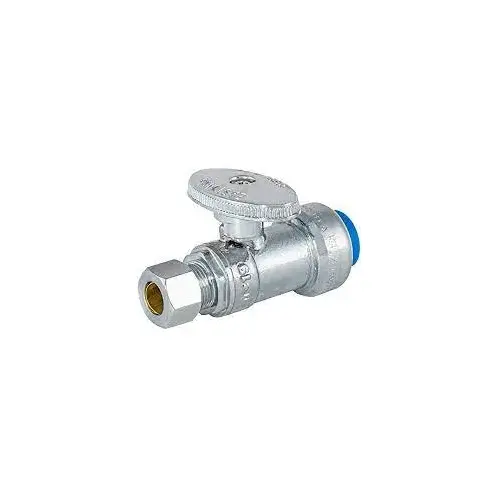 EZ FLO Push-Fit Straight Stop Valve