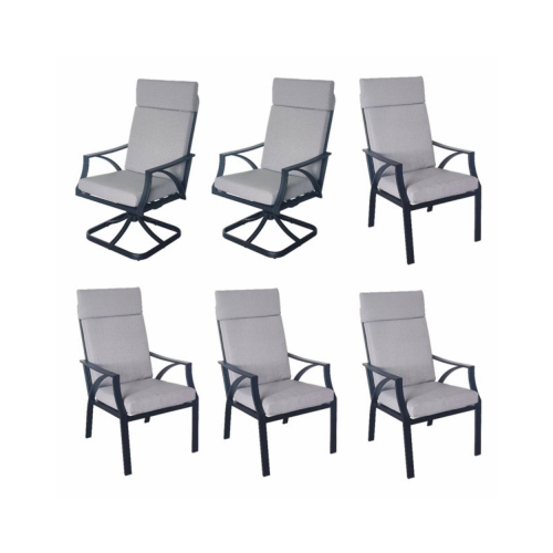 WOODARD, LLC TV25200C 6PK Steel Dining Chair