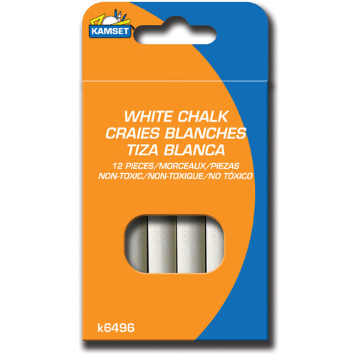 Symak Sales Co, Inc UC1551 White Chalk pack of 12