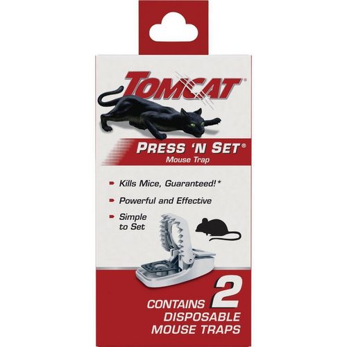 Tomcat 3610110 TRAP MOUSE SNAP PLASTIC - pack of 2