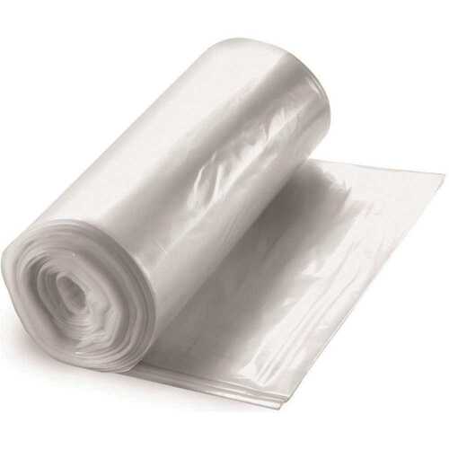 Berry Plastics VLH3340-16N 32 Gal. Natural High-Density Trash Bags - pack of 250