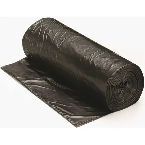 Fits 56 Gal. Containers, High-Density Trash Bags BLK - pack of 150