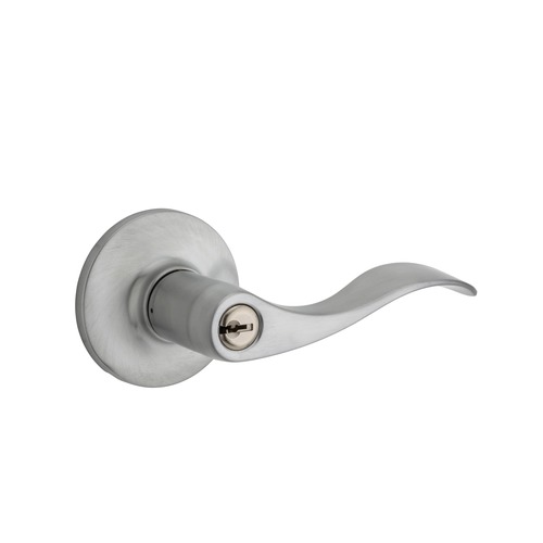 Layton Entry Lock with RCAL Latch and RCS Strike Satin Chrome Finish