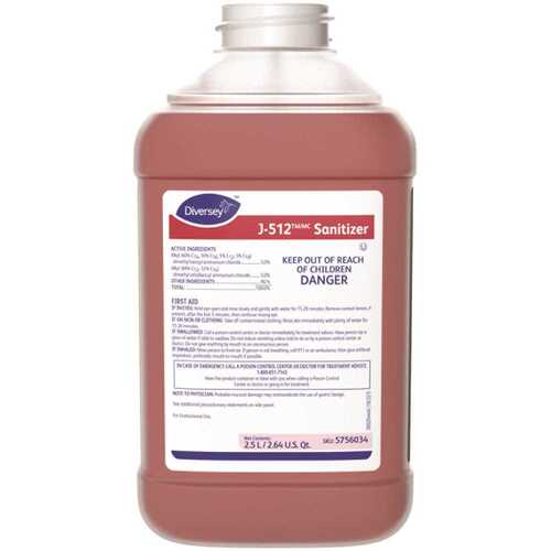 J-512 5756034 84.5 oz. Sanitizer Pink