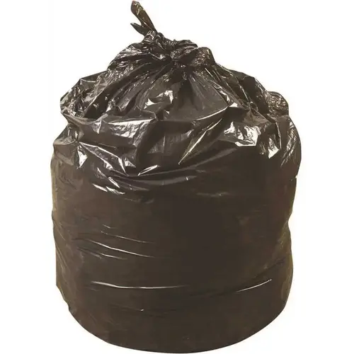 REVOLUTION BAG PC46100BK 40 in. x 46 in. 0.9 mil 45 Gal. Black Low-Density Trash Bags - pack of 100