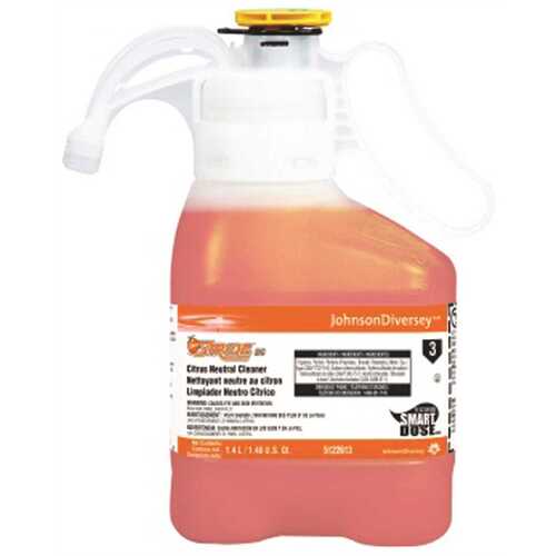 Smart Dose 0.36 Gal. Citrus Neutral Cleaner Orange