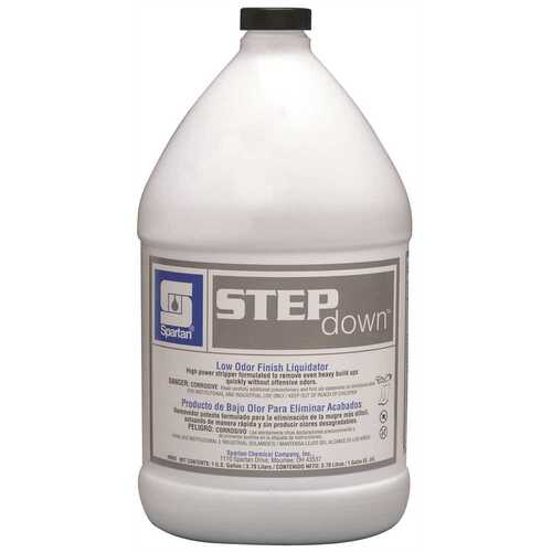 Step Down 1 Gallon Floor Finish Remover - pack of 4