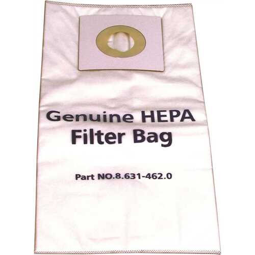 HEPA Bag for Chariot 34 in. ATV White