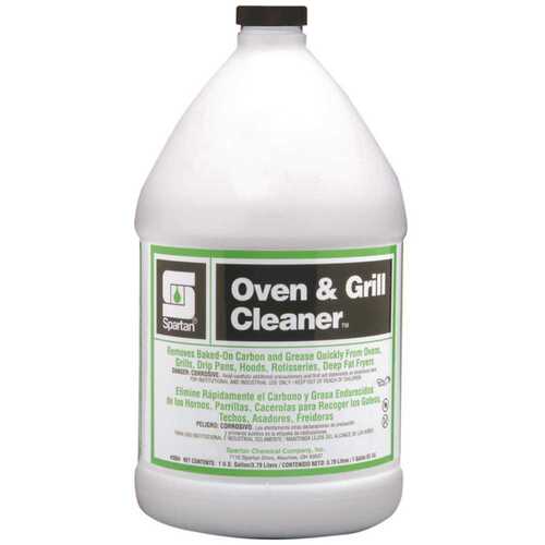 1 Gal. Lemon Scent Oven and Grill Cleaner Clear - pack of 4