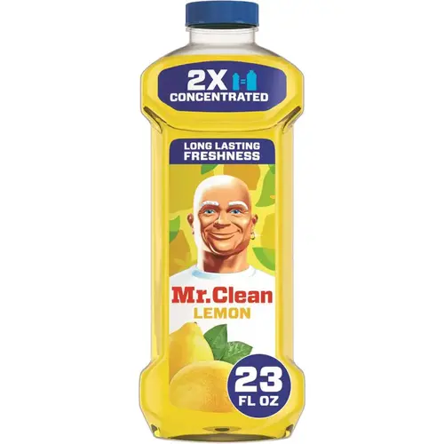 MR. CLEAN 003077211292 23 Oz. 2x Concentrated Lemon Scent Multi-Purpose Cleaner - pack of 9