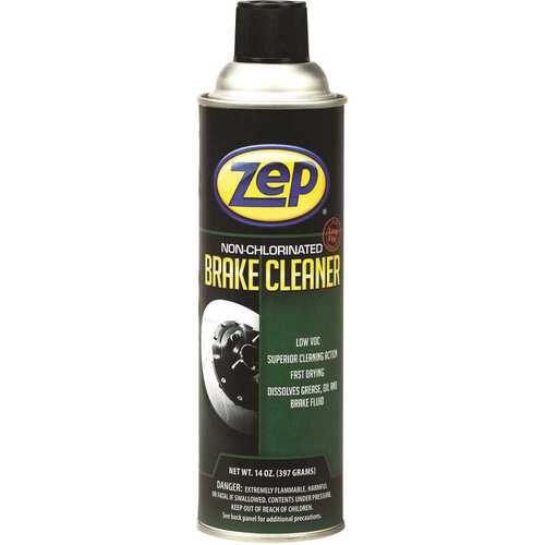 ZEP 1047993 Non-Chlorinated Low VOC Brake Cleaner 14oz - pack of 12