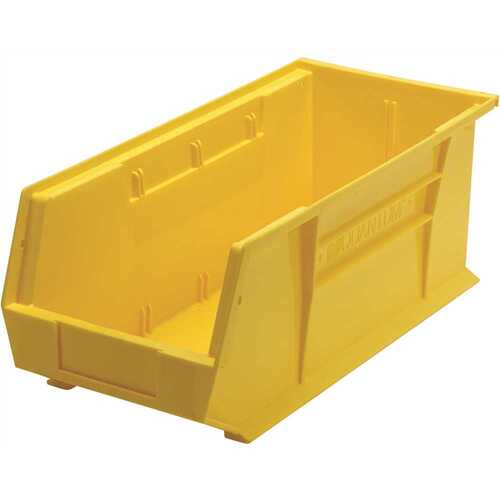 Ultra Stack & Hang Bin, 18"x8-1/4"x7", Yellow - pack of 6