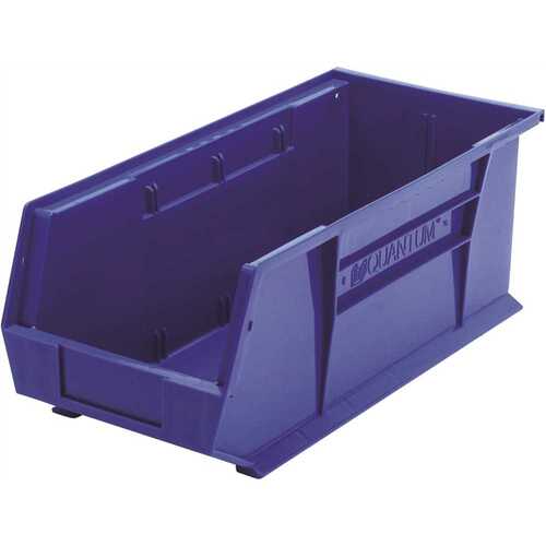 Ultra Stack & Hang Bin, 18"x8-1/4"x7", Blue - pack of 6