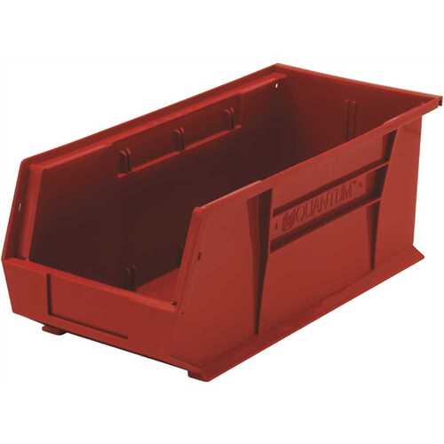 Ultra Stack & Hang Bin, 18"x8-1/4"x7", Red - pack of 6