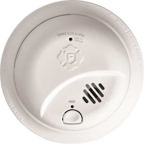 BRK Brands 1046890 10-Year Battery Combination Smoke & Carbon Monoxide Alarm