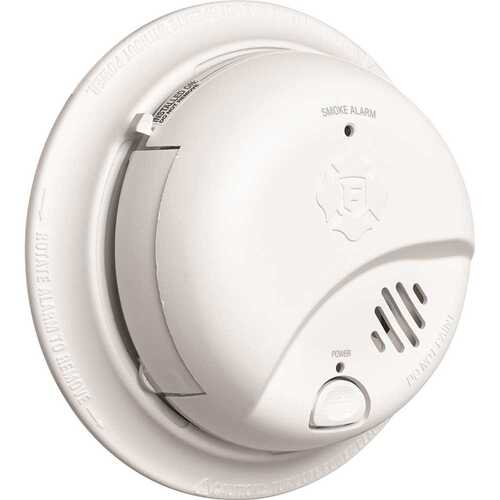 BRK Brands 1046844 Interconnect Ion Hardwire Smoke Alarm With Battery Backup