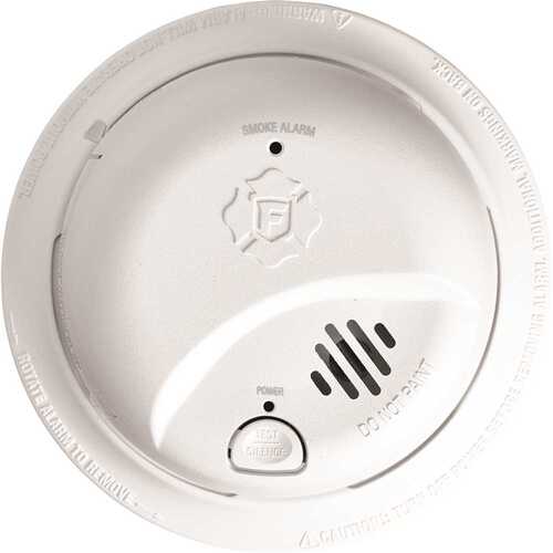 BRK Brands 1046851 Hardwire Smoke Alarm With 10-Year Battery Backup