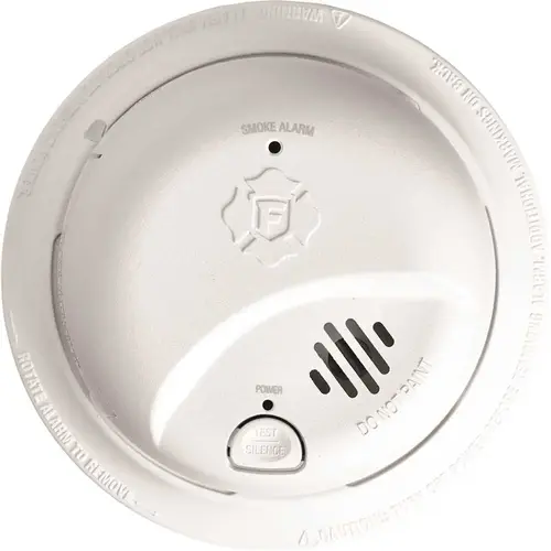 Brk Electronics 1046850 Interconnectable Ion Hardwire Smoke Alarm With 10-Year Battery
